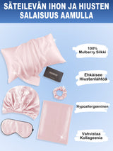 [Pinkki] SilkSilky-FI 19Momme Pure Silk Pillowcase Set 002
