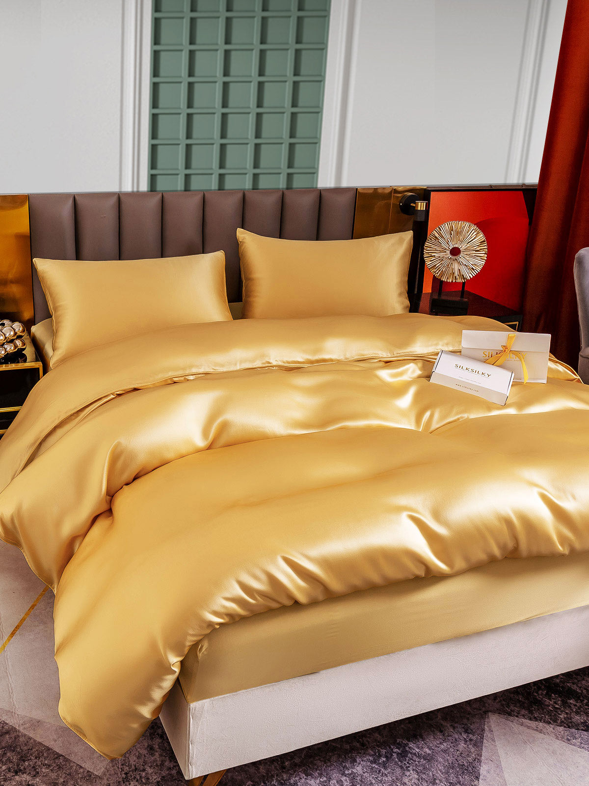 [Samppanja] SilkSilky-FI 25Momme Bedding Set 006
