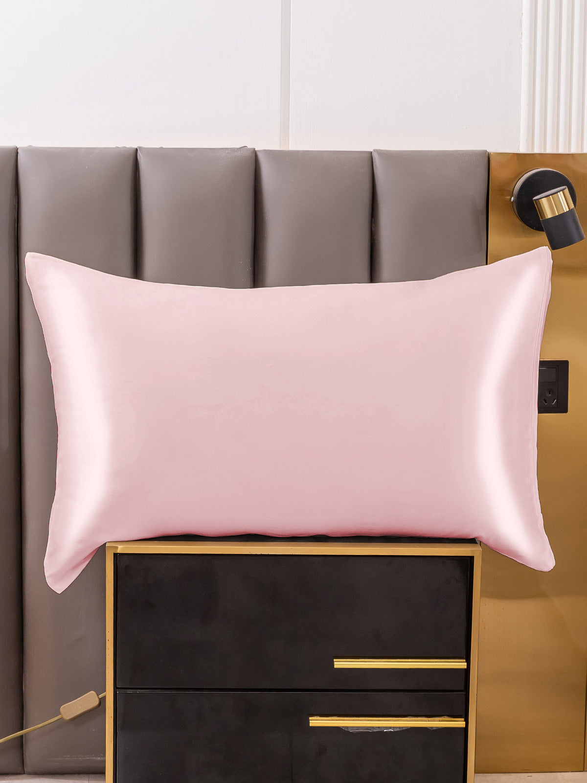 SilkSilky-FI 19Momme Pillowcase Pinkki 004