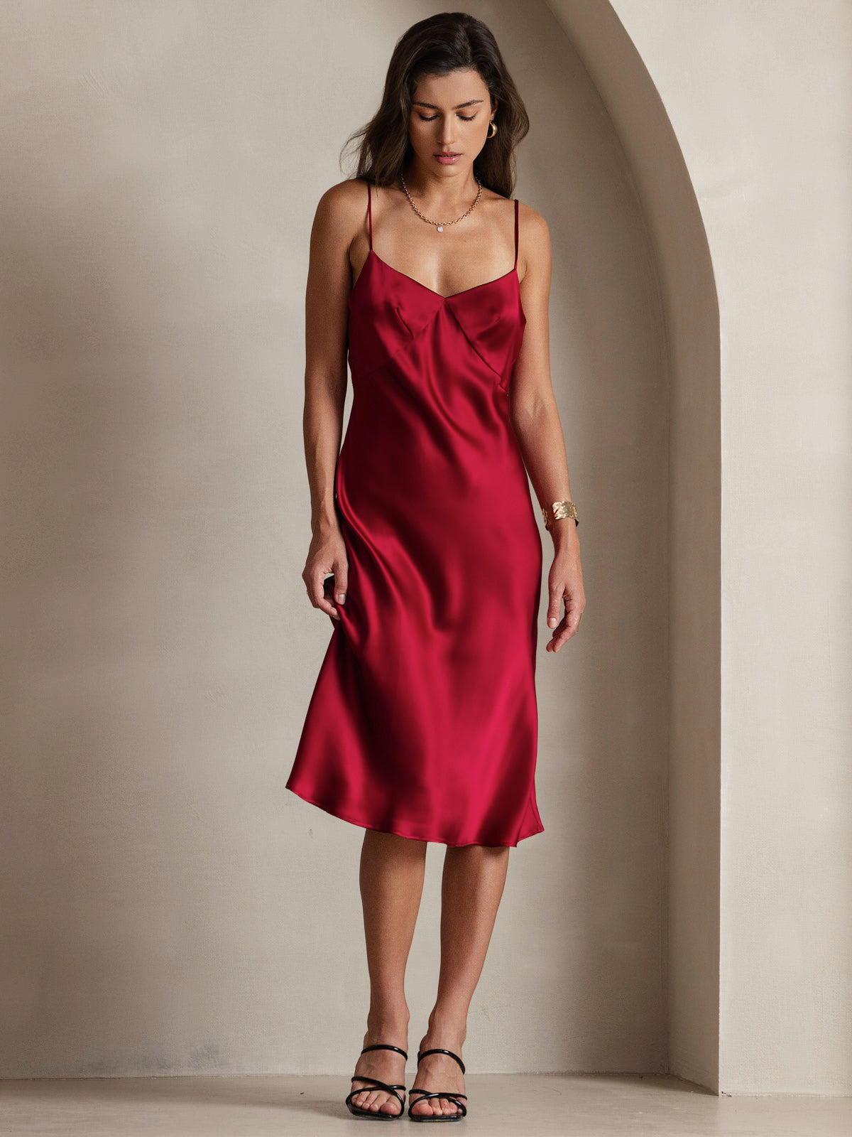 [Viini] SilkSilky-FI 19Momme Dress 005