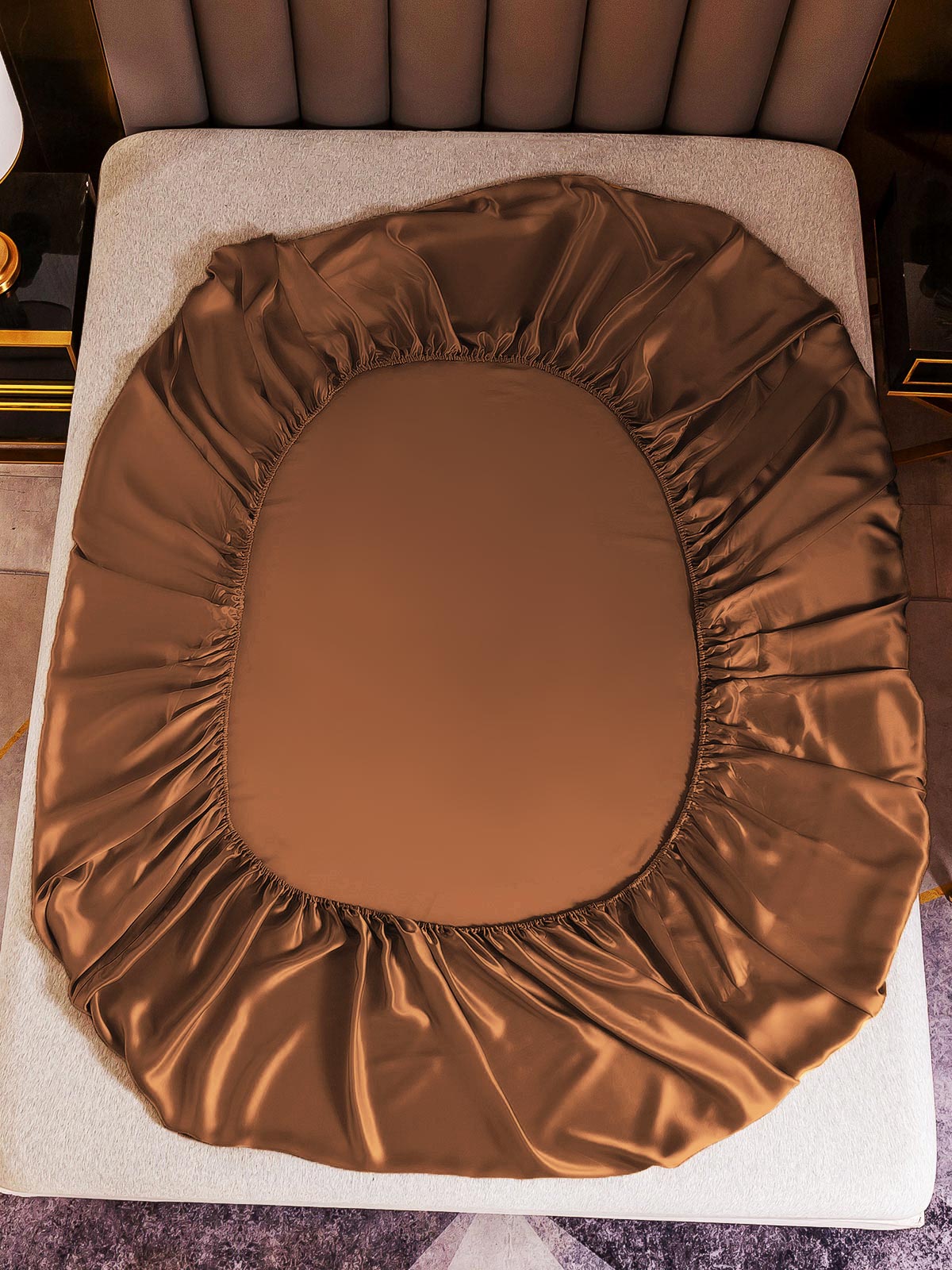 [Kahvi] SilkSilky-FI 22Momme Bedding Set 003