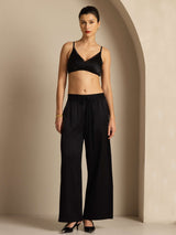 [Musta] SilkSilky-FI 19Momme Womens Pants 007