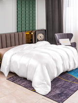 [Valkoinen] SilkSilky-FI 25Momme Duvet Covers 001