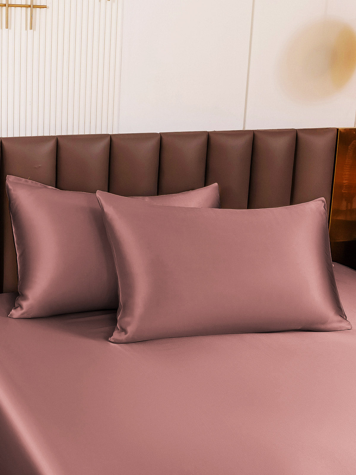[Vaalean Mauve] SilkSilky-FI 19Momme Pillowcase 003
