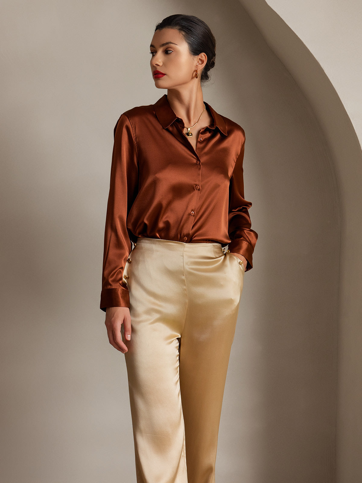 [Samppanja] SilkSilky-FI 19Momme Womens Pants 005