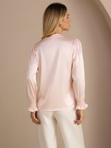 [Pinkki] SilkSilky-FI Long Sleeve Naisten Puserot 002