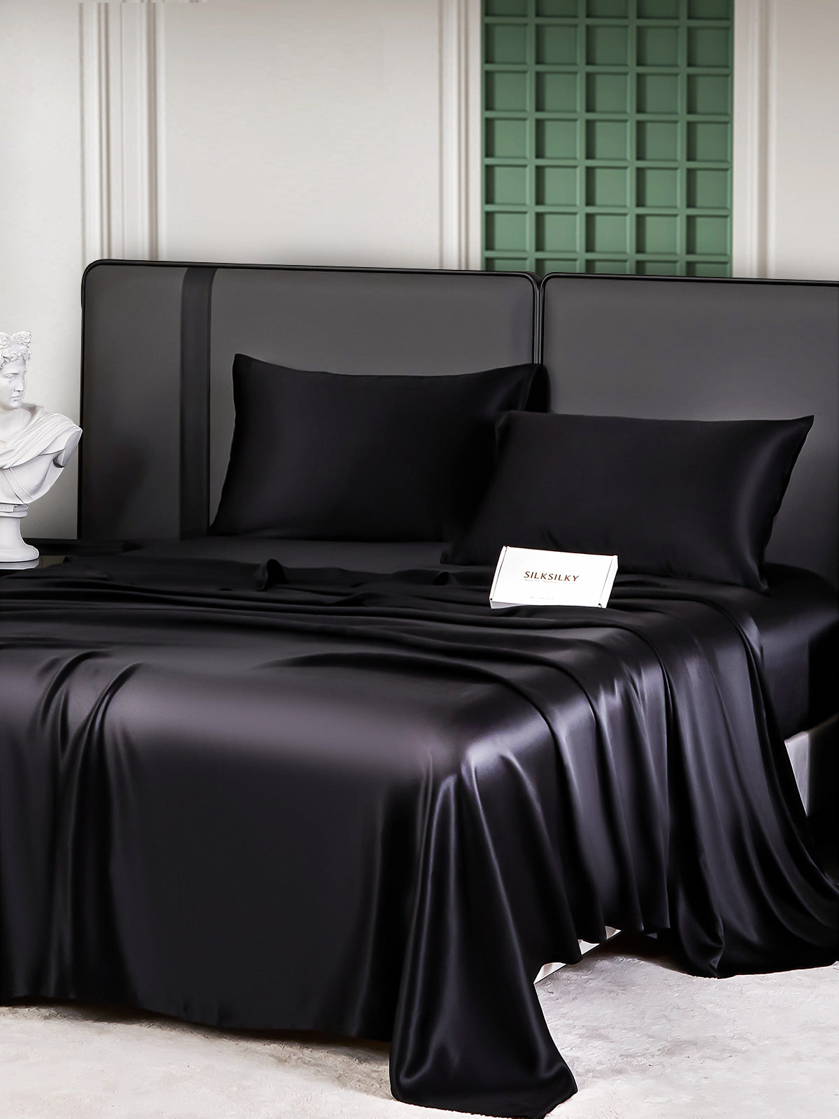[Musta] SilkSilky-FI 25Momme Bedding Set 002