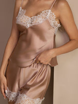 [Toscana] SilkSilky-FI Spaghetti Strap V Neck Camisole Setti 006