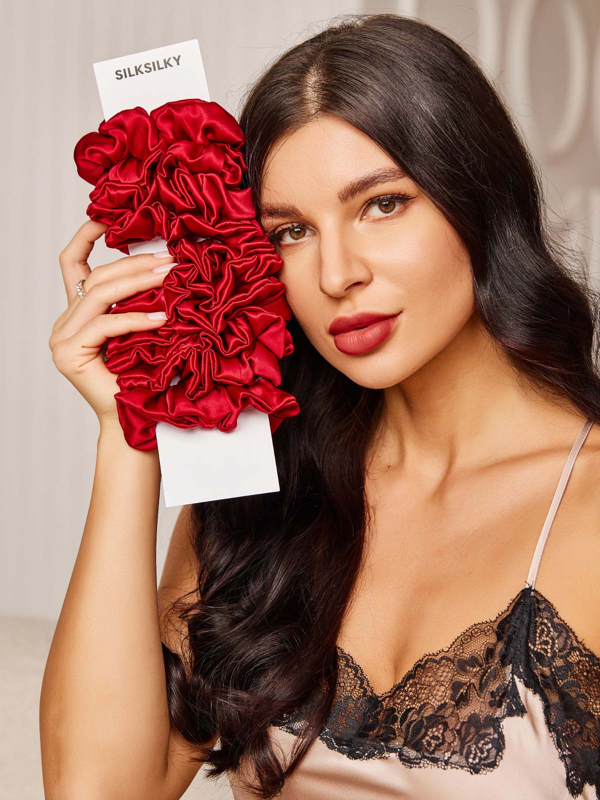 [Viini] SilkSilky-FI 19Momme Scrunchie 001