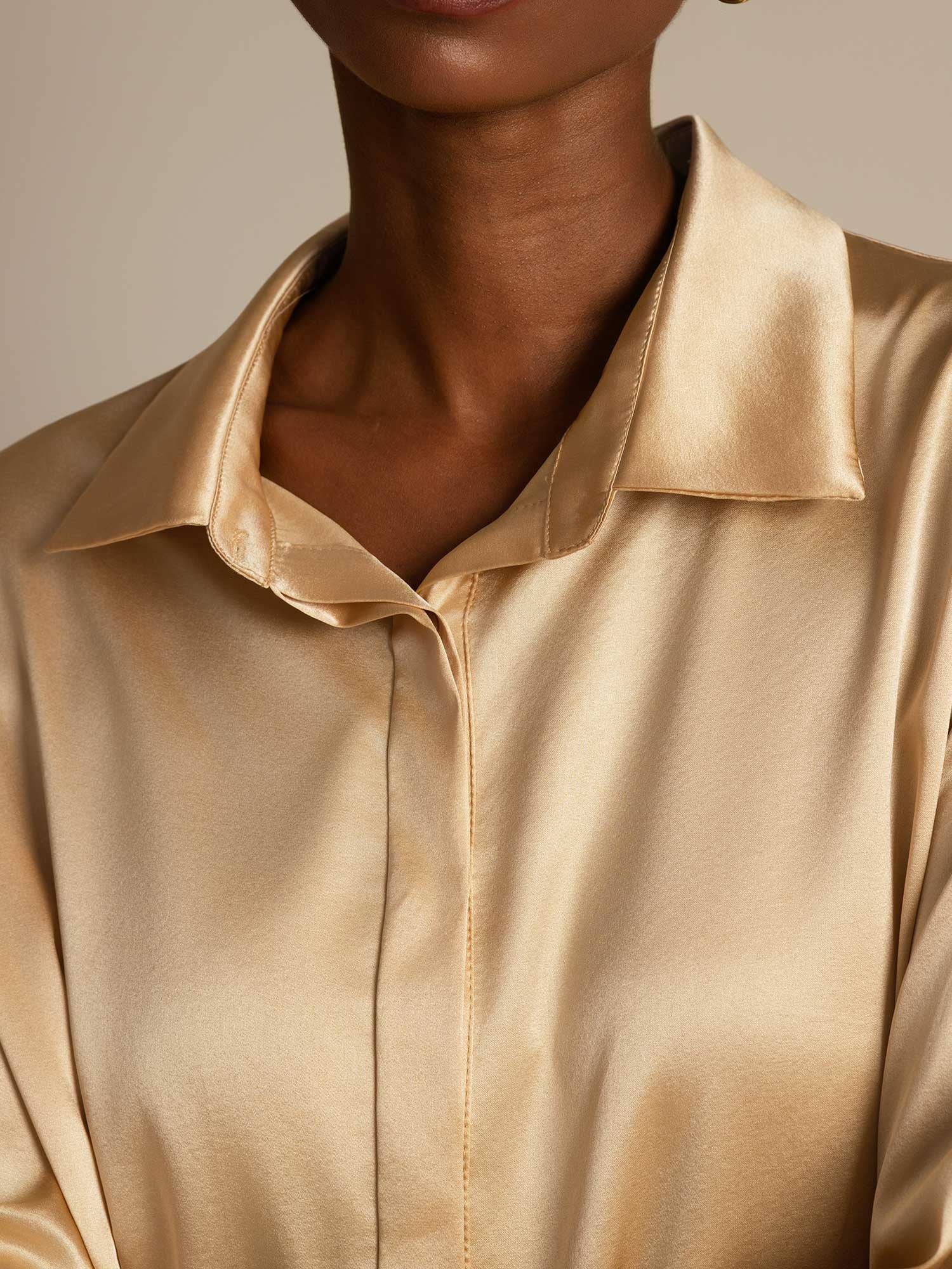 [Samppanja] SilkSilky-FI 19Momme Womens Shirt 006