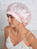 SilkSilky-FI Sleep Cap Pinkki 002