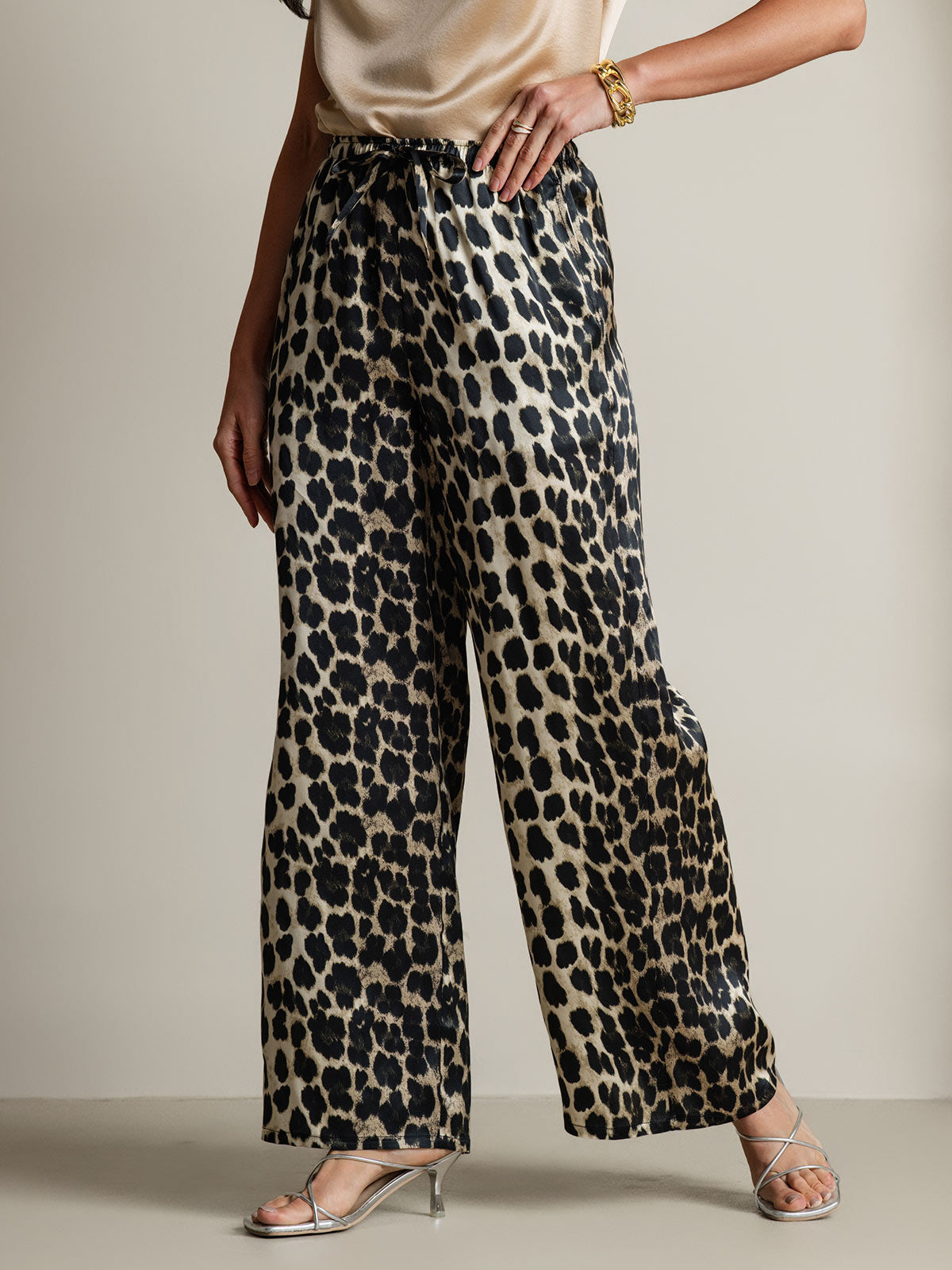 [Leopardi] SilkSilky-FI Womens Pants 005