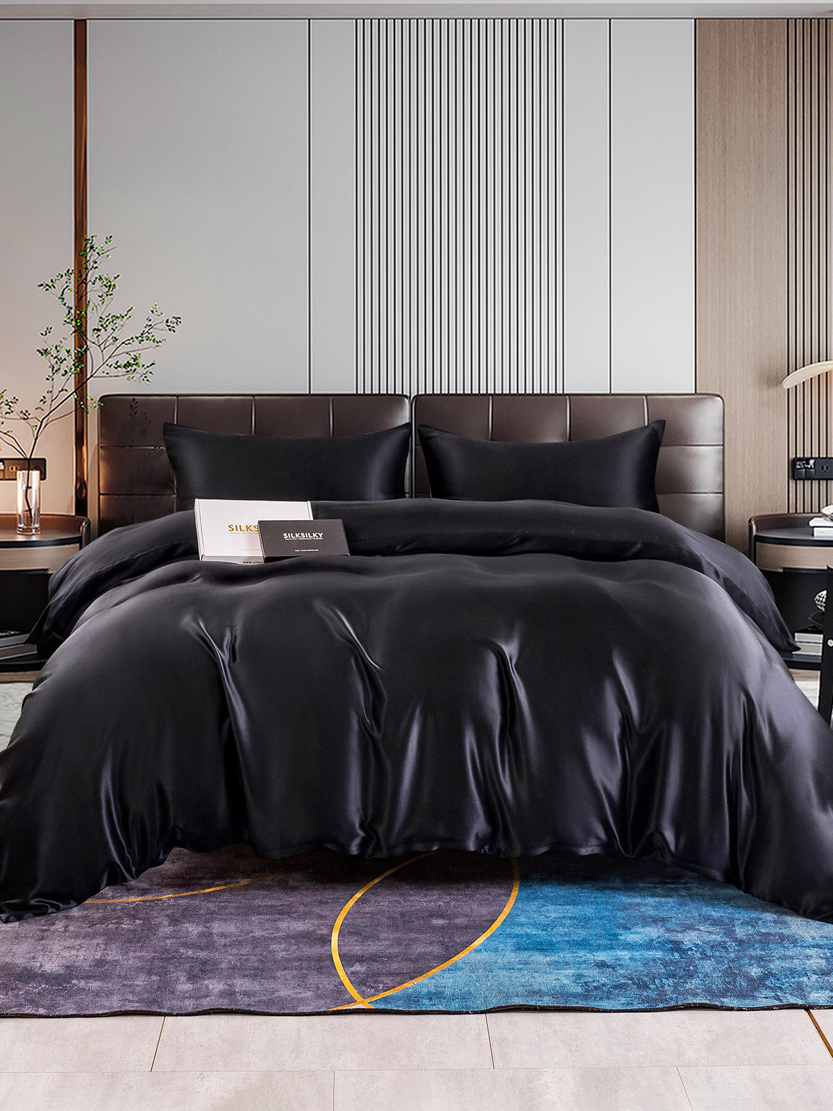 [Musta] SilkSilky-FI 22Momme Bedding Set 001