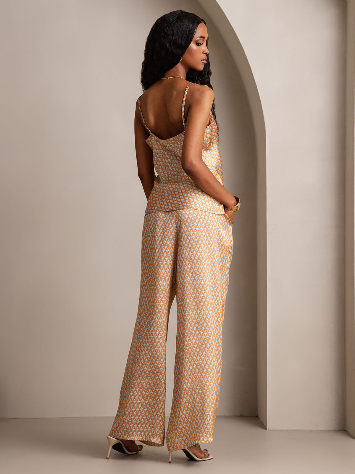[Kukka] SilkSilky-FI Camisole Set 002