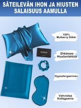 [Sinivihreä] SilkSilky-FI 19Momme Pure Silk Pillowcase Set 002
