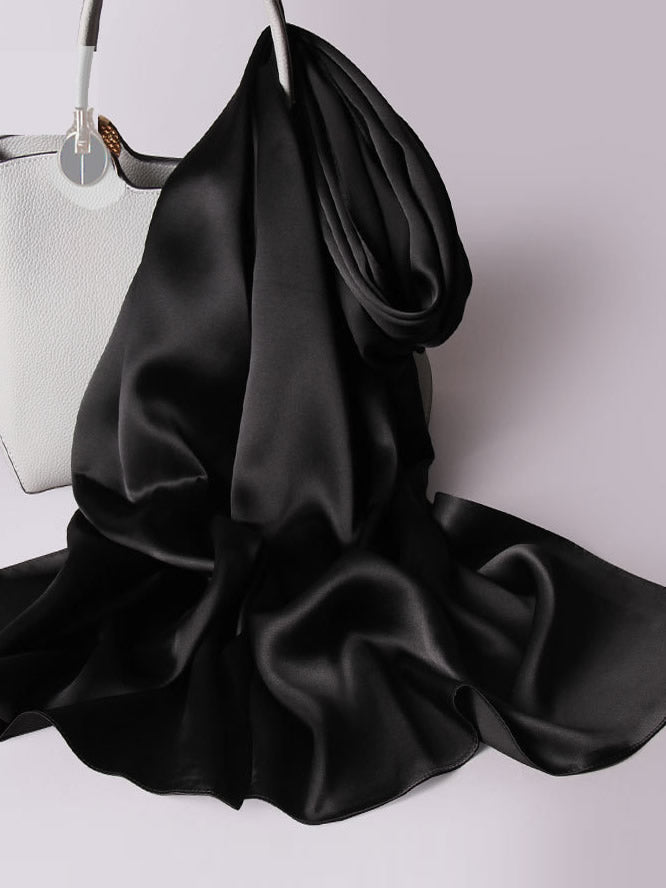 SilkSilky-FI Scarf Musta 003