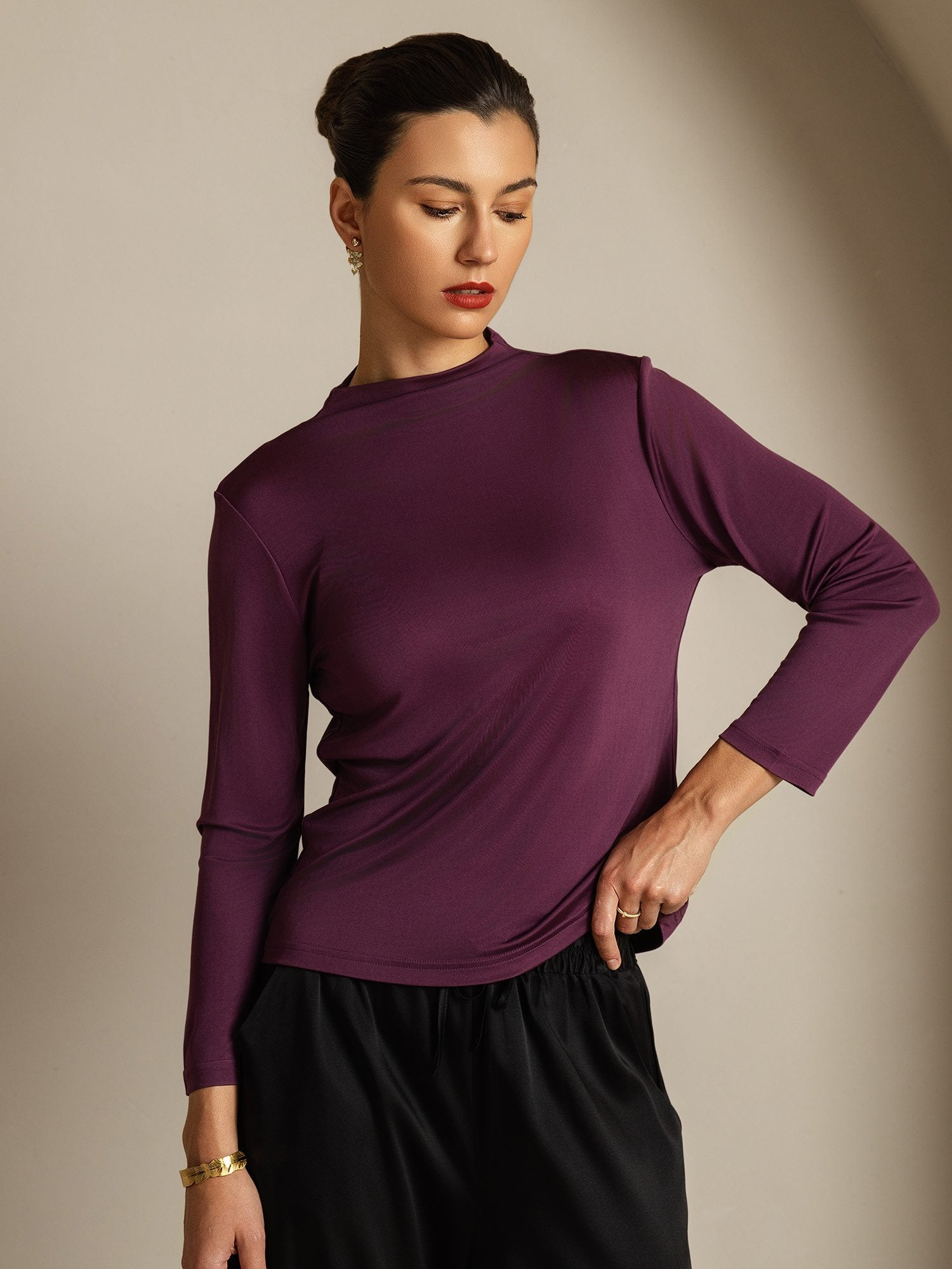 [Violetti] SilkSilky-FI Womens T-Shirt 003