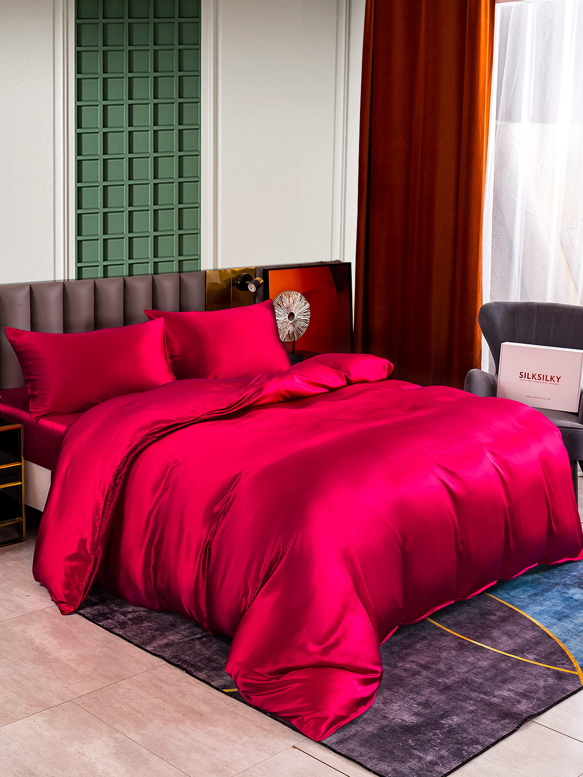 [Viini] SilkSilky-FI 25Momme Bedding Set 006