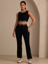 [Musta] SilkSilky-FI Womens Pants 005