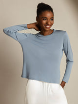 [Harmaansininen] SilkSilky-FI Womens T-Shirt 001
