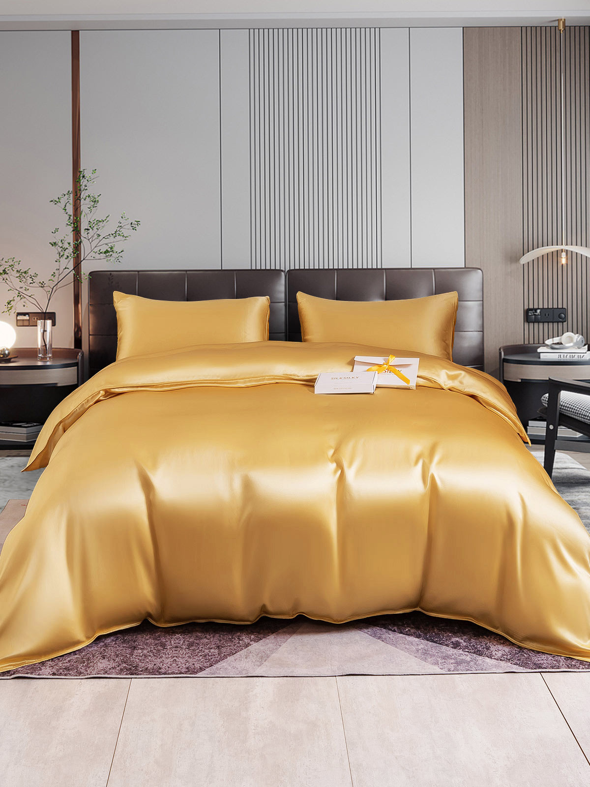 [Samppanja] SilkSilky-FI 22Momme Bedding Set 002