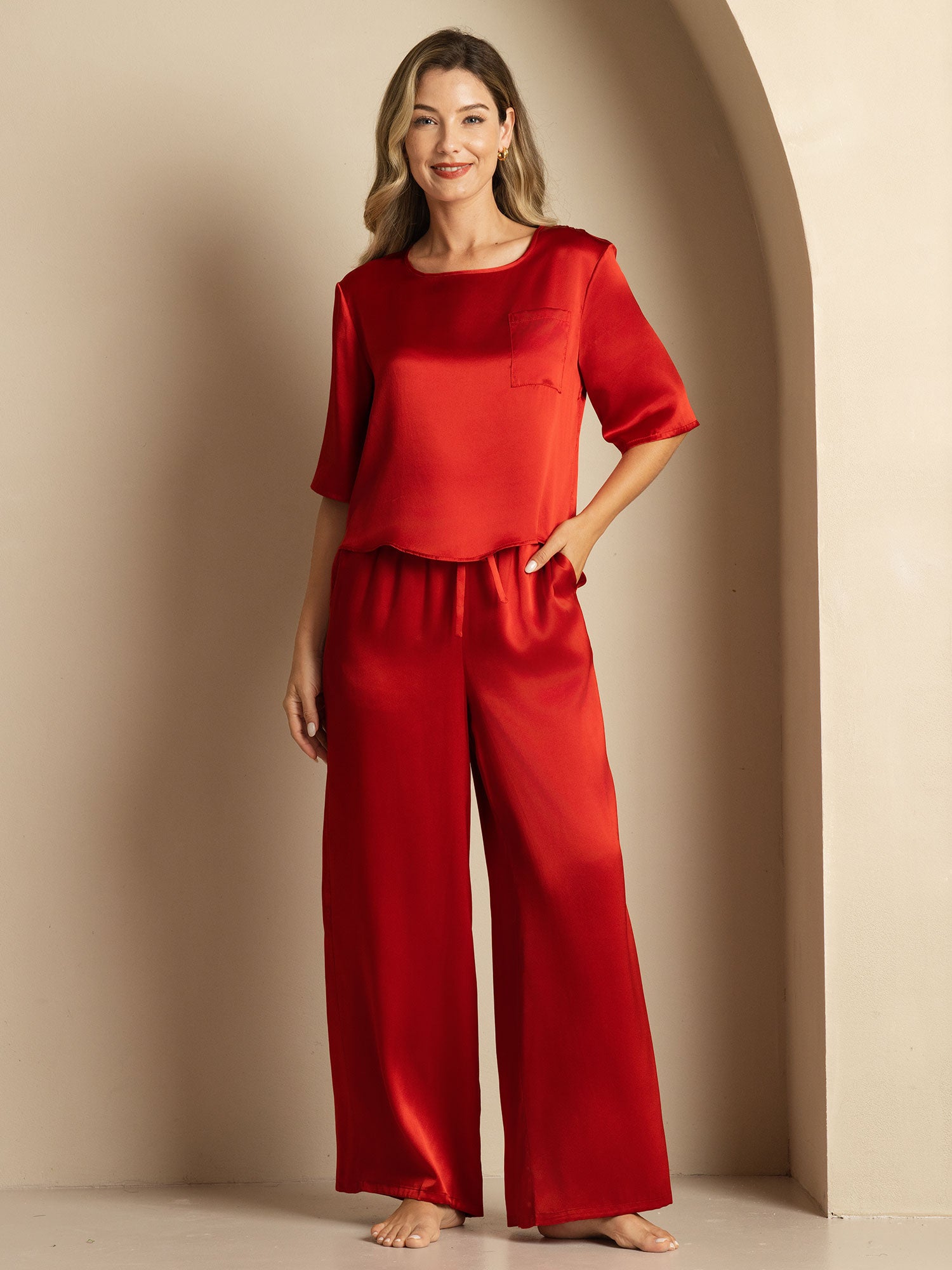 [Viini] SilkSilky-FI Womens Pajamas 003