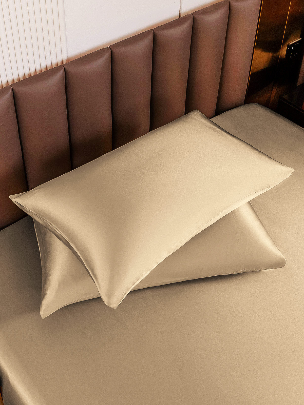 [Beige] SilkSilky-FI 22Momme Pillowcase 003