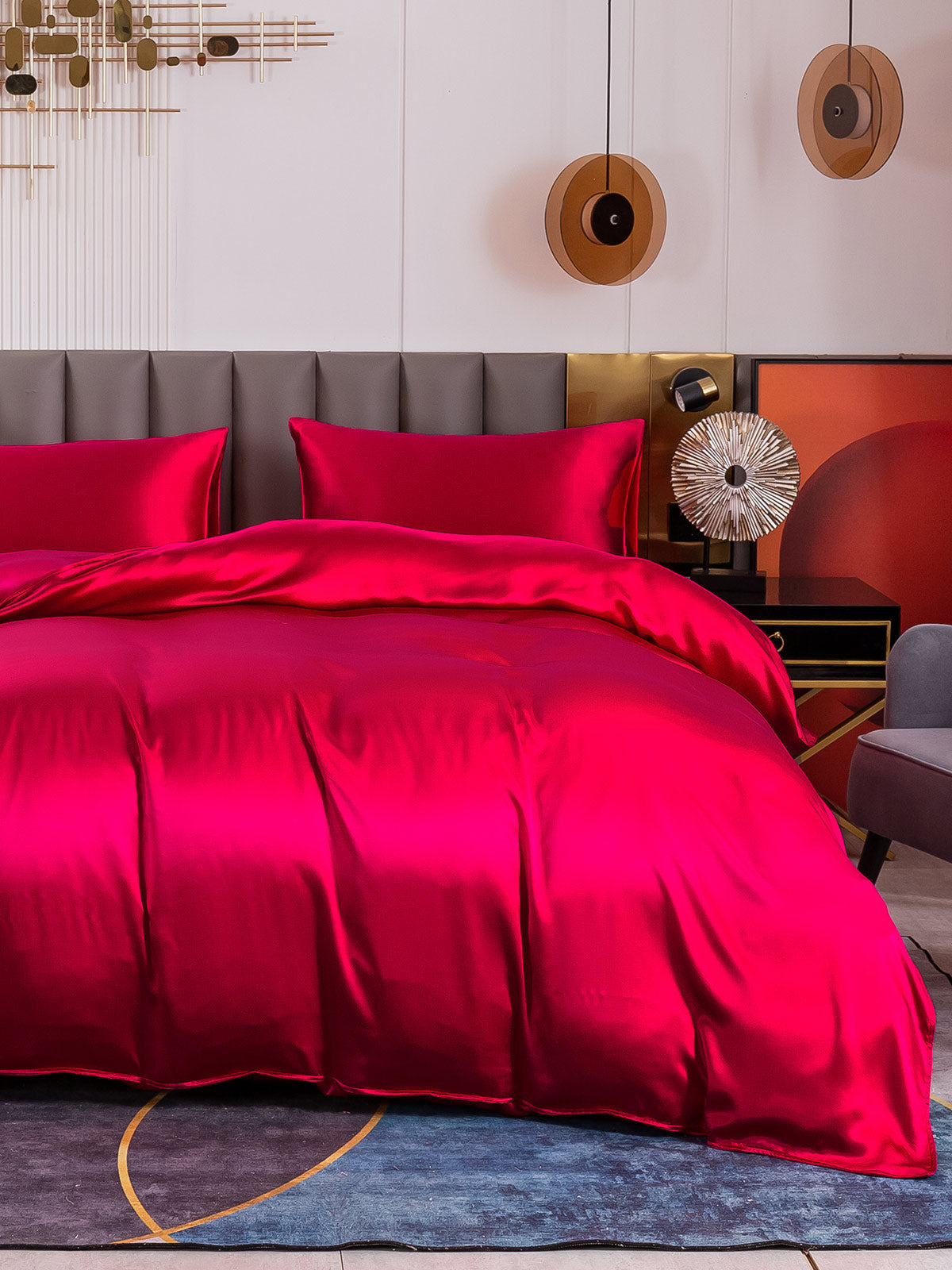 [Viini] SilkSilky-FI 19Momme Bedding Set 002