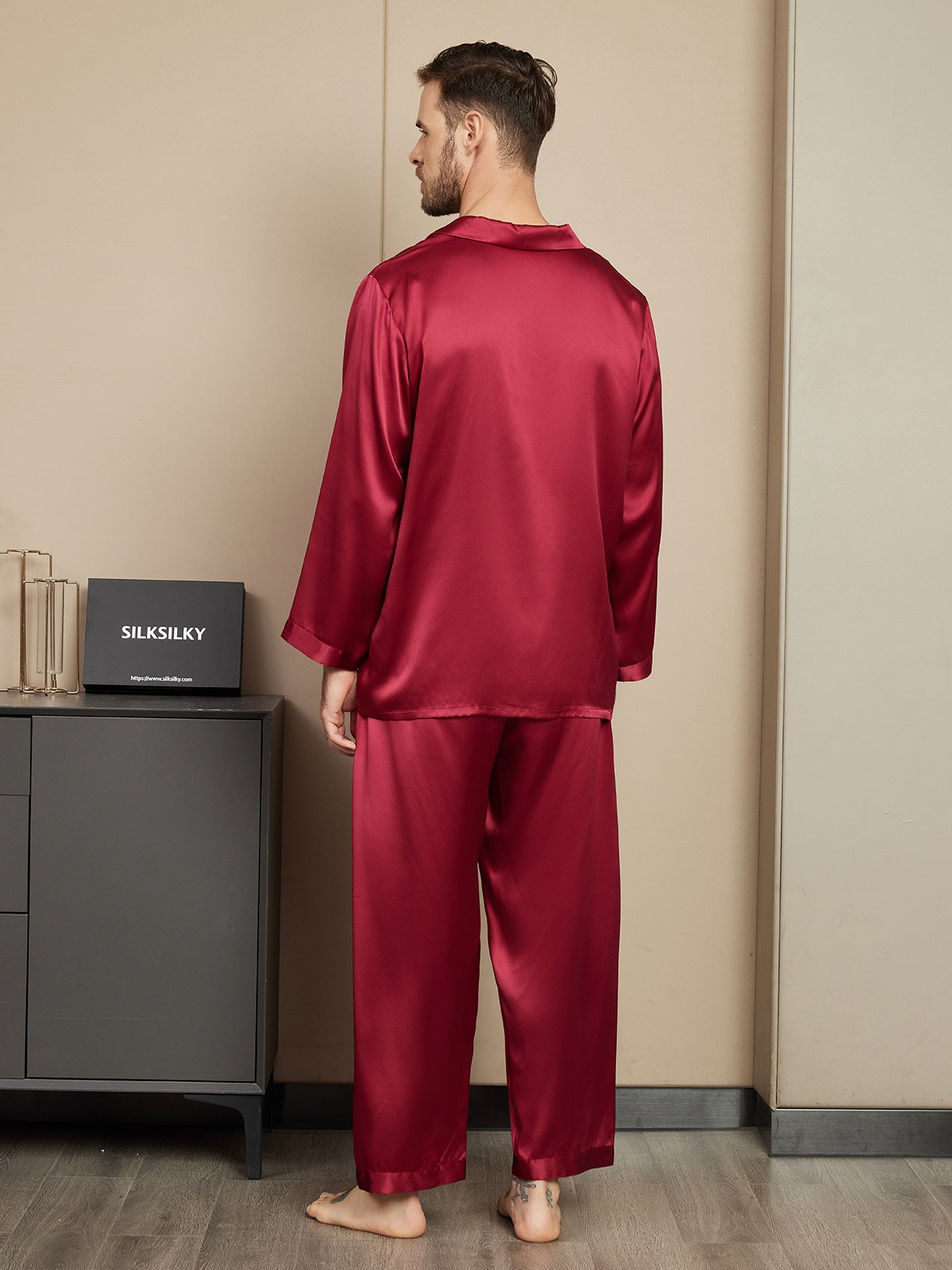 [Viini] SilkSilky-FI Mens Pajamas 002