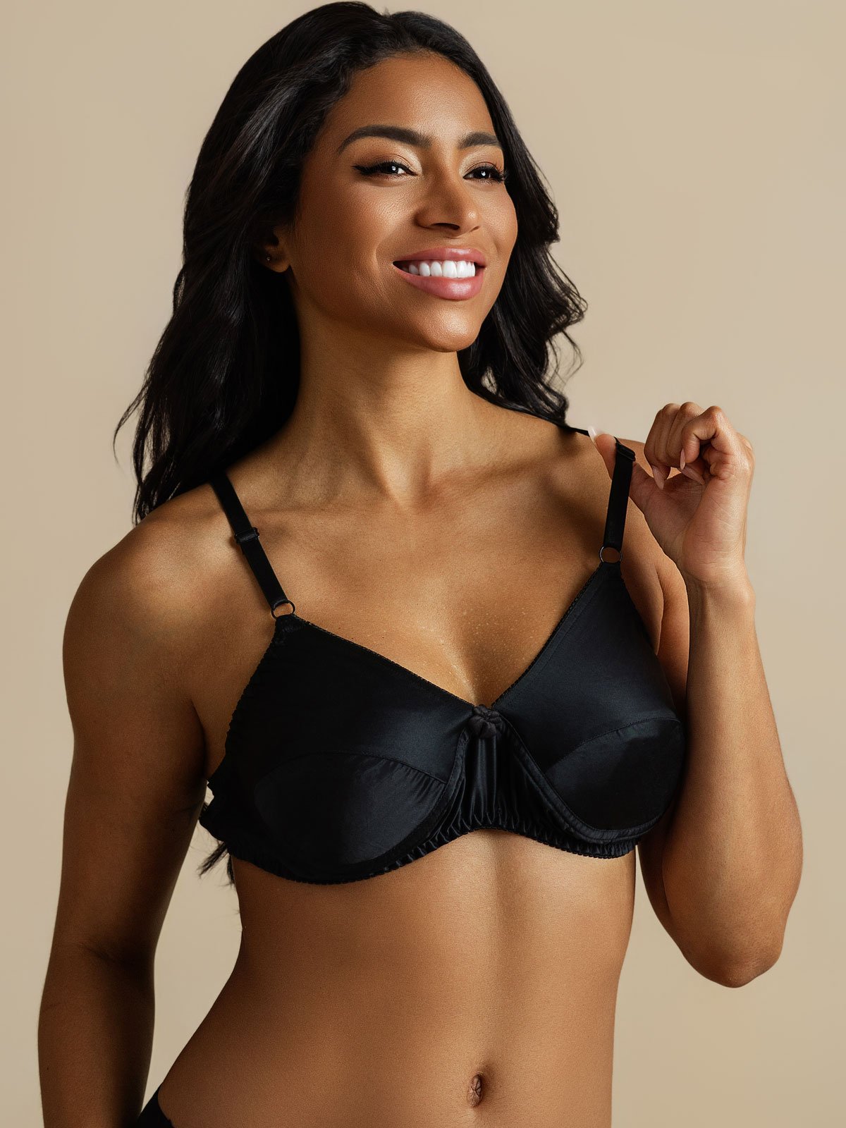 [Musta] SilkSilky-FI Bra 005,