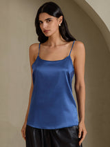 [Aito Petrooli] SilkSilky-FI Spaghetti Strap Camisole Top 001
