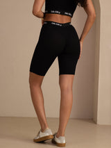 [Musta] SilkSilky-FI Womens Shorts 002