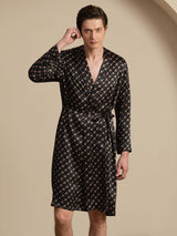 [Musta Ketju] SilkSilky-FI Long Sleeve Miesten Aamutakki 008