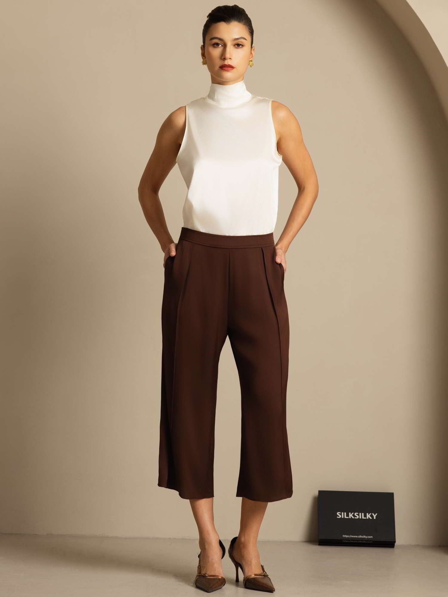 [Norsunluu] SilkSilky-FI 19Momme Blouse 008