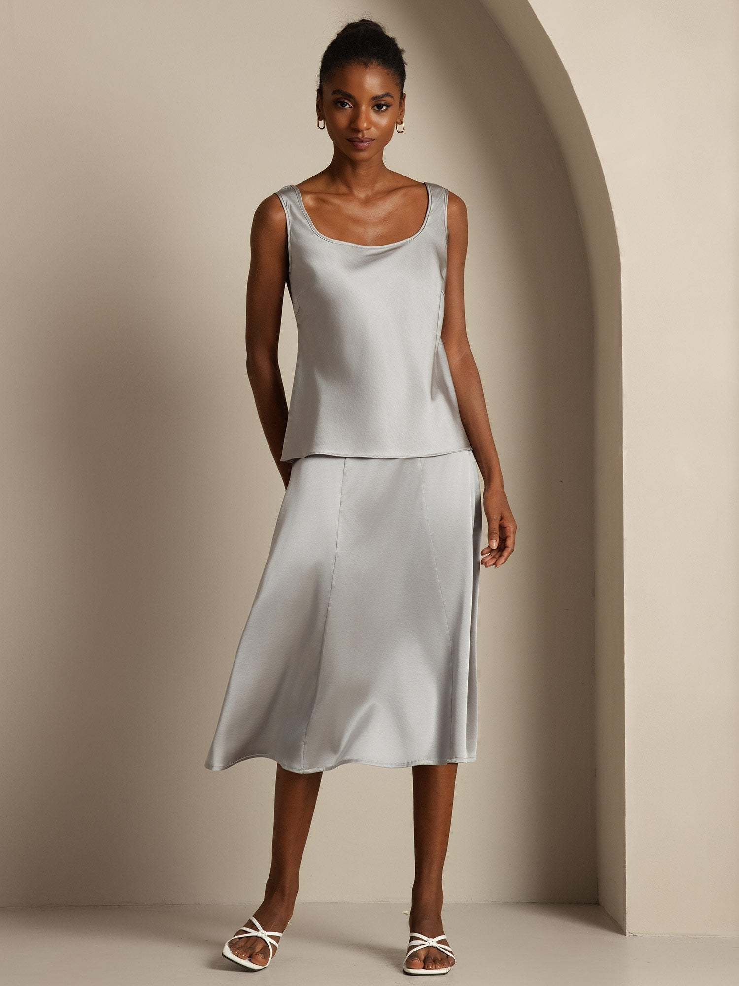 [Griffin Harmaa] SilkSilky-FI 19Momme Camisoles 001,