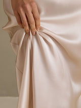 [Beige] SilkSilky-FI Sleeveless Mekko 005