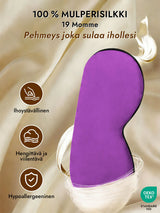 [Violetti] SilkSilky-FI Silmämaski 003