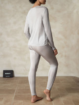 [Hopea] SilkSilky-FI Long Sleeve Round Neck Naisten Pitkät Alusvaatteet 002
