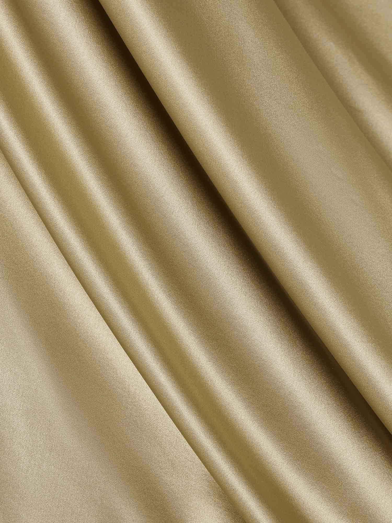 [Beige+Khaki] SilkSilky-FI 22Momme Bedding Set 004,