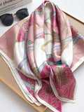 SilkSilky FI Pure Silk Scarf Pinkki 002