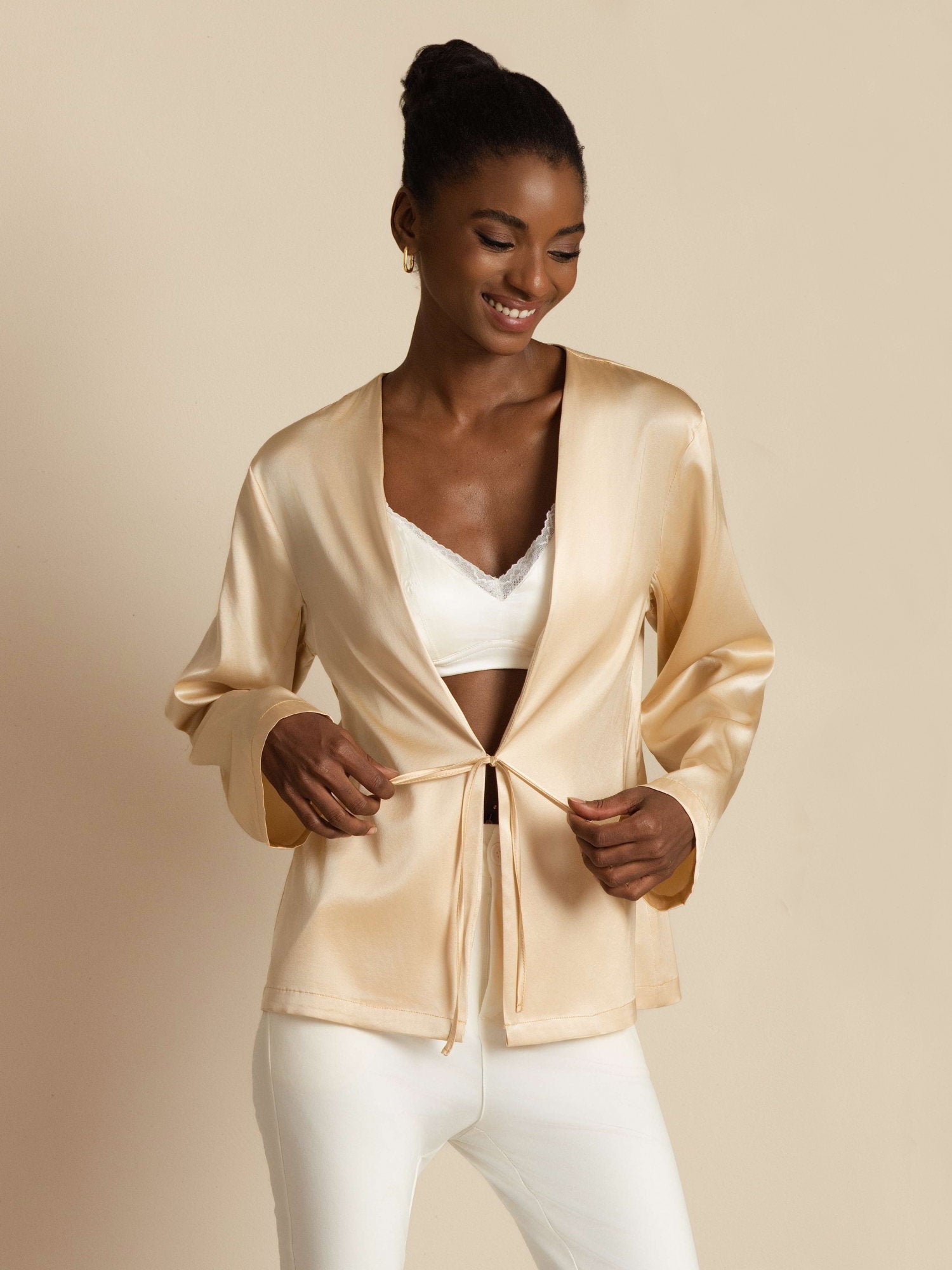 [Samppanja] SilkSilky-FI 19Momme Womens Outerwear 005