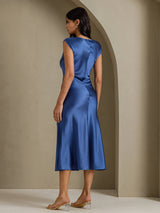 [Aito Petrooli] SilkSilky-FI Cap Sleeve Mekko 002