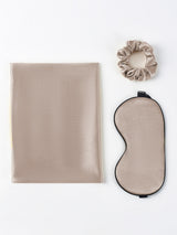 [Khaki] SilkSilky-FI 19Momme Pure Silk Pillowcase Set 005