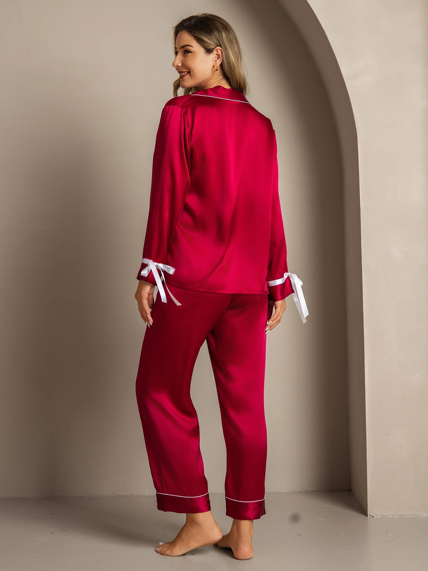 [Viini] SilkSilky-FI Womens Pajamas 002,