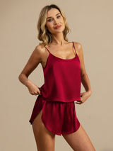 [Viini] SilkSilky-FI Spaghetti Strap Camisole Setti 004