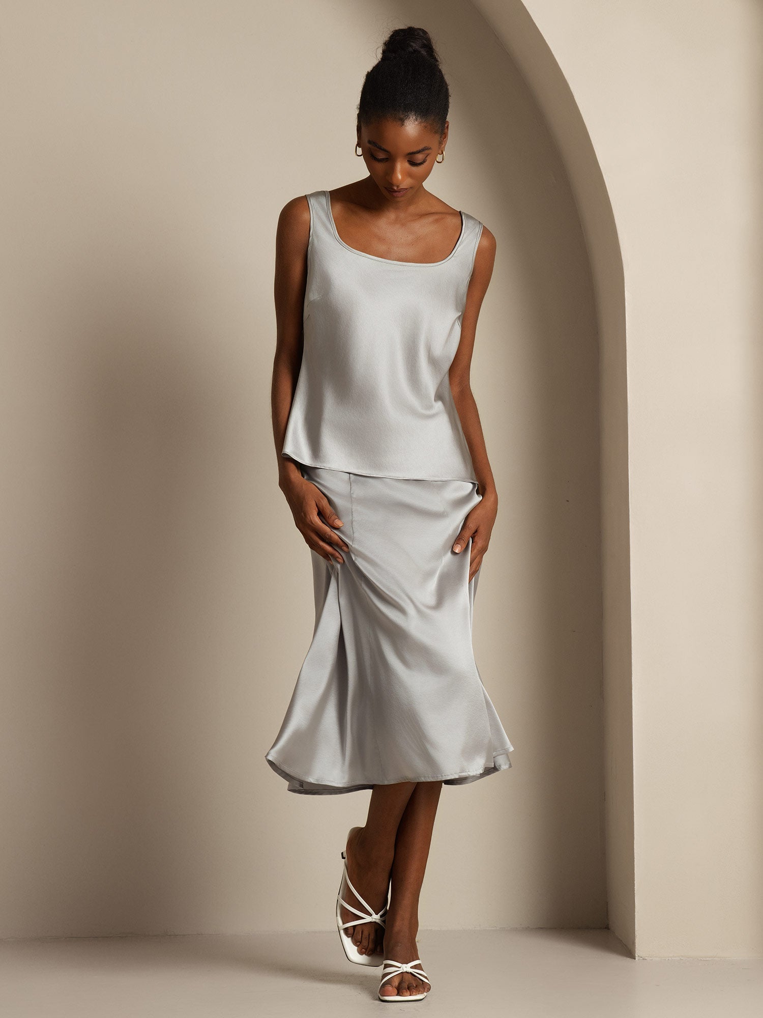 [Griffin Harmaa] SilkSilky-FI 19Momme Camisoles 007,