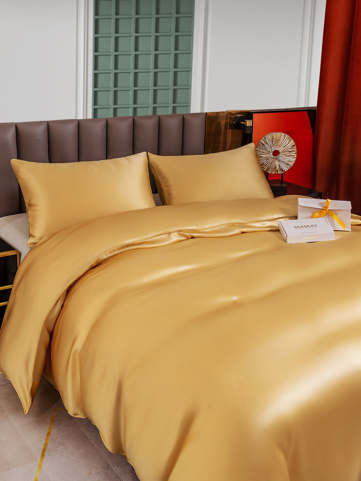 [Samppanja] SilkSilky-FI 25Momme Bedding Set 003