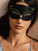 [Musta] SilkSilky-FI Eye Mask 003