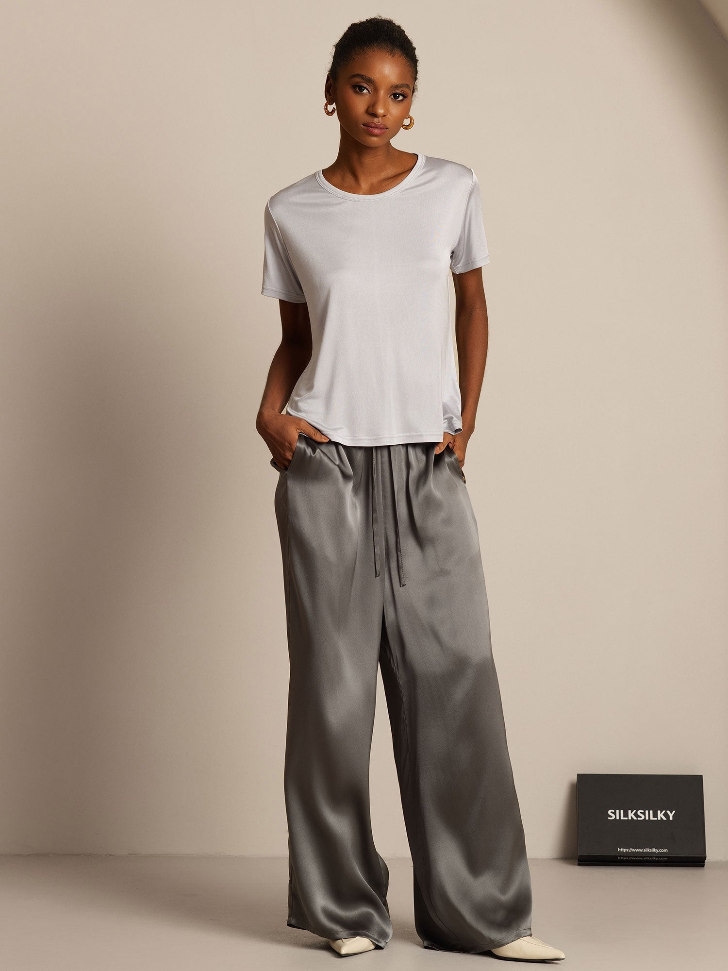 [Hopea] SilkSilky-FI Womens T-Shirt 007,