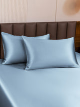 [Vaaleansininen] SilkSilky-FI 19Momme Pillowcase 001